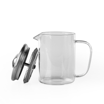 Open image in slideshow, 16oz Glass Tea Pot with Strainer Lid